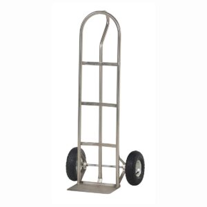 Vestil SPHT-500-SS Ss P-Handle Truck 500LB Pneumatic Wheels
