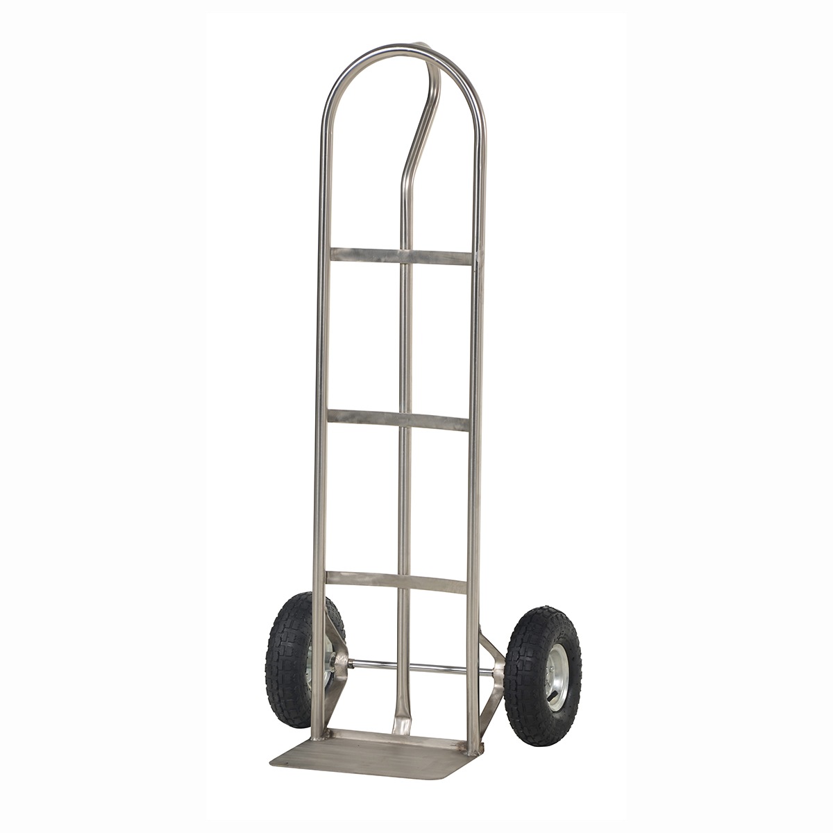 Vestil SPHT-500-SS Ss P-Handle Truck 500LB Pneumatic Wheels