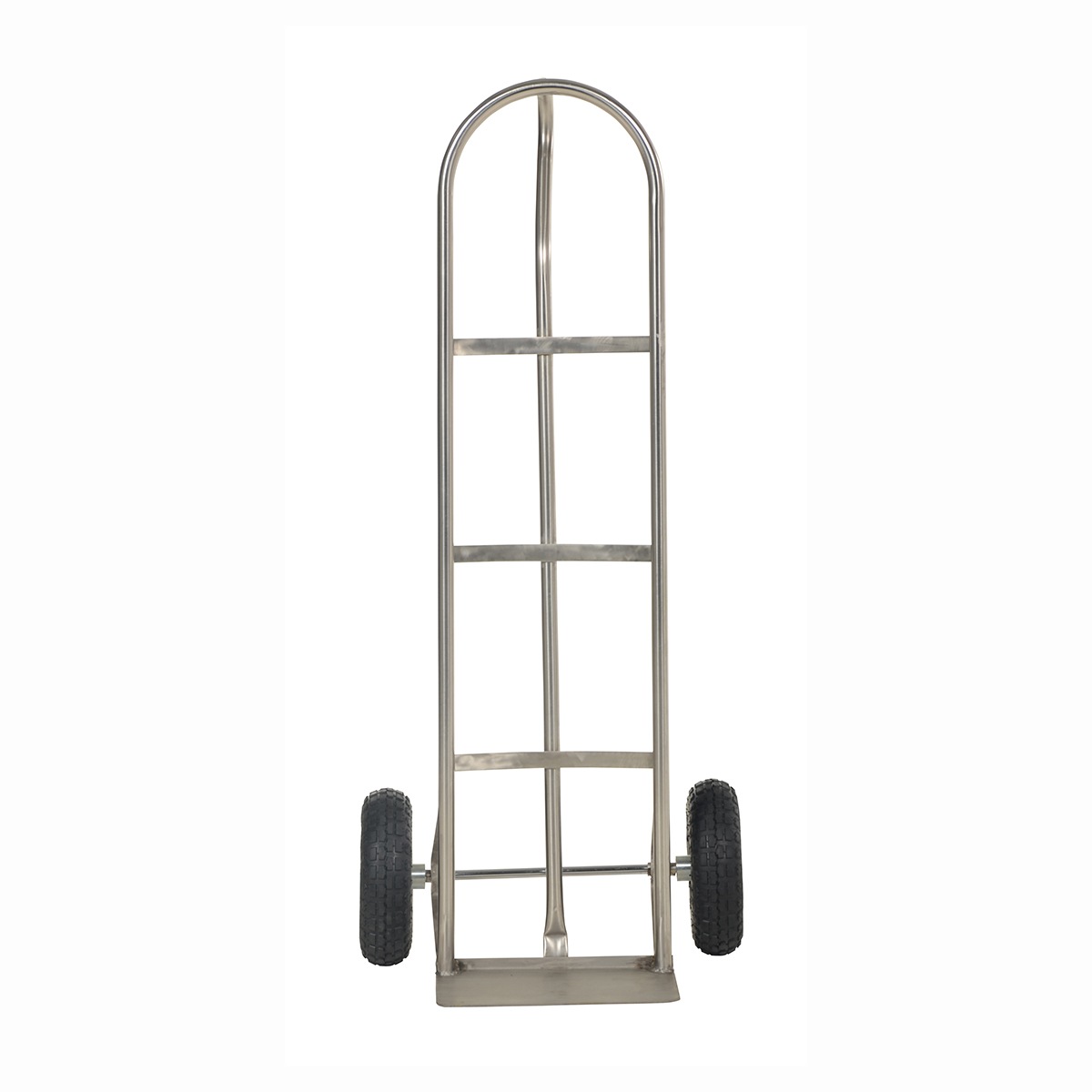 Vestil SPHT-500-SS Ss P-Handle Truck 500LB Pneumatic Wheels