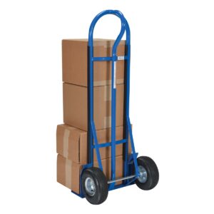 Vestil SPHT-500S-HD Hd Steel P-Handle Truck 600 LB Pneumatic