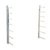 Vestil SR-WM Wall Mounted Material Rack W/ 1000 LB