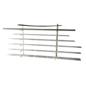 Vestil SR-WM Wall Mounted Material Rack W/ 1000 LB