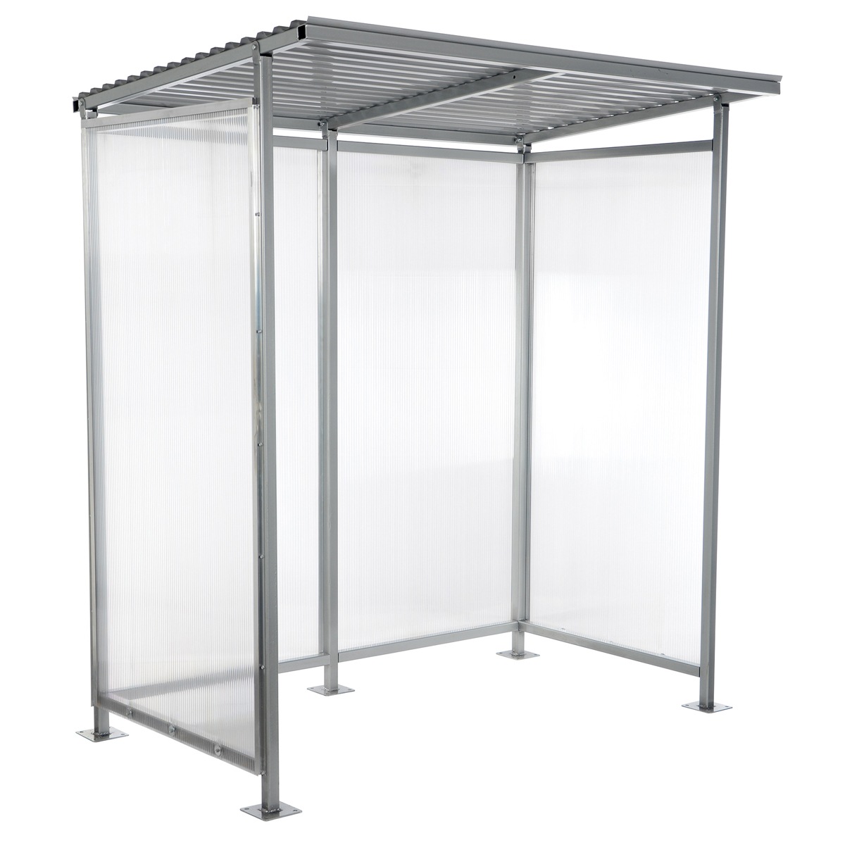 Vestil SSH-7939-80 Smoking Shelter Bus Stop