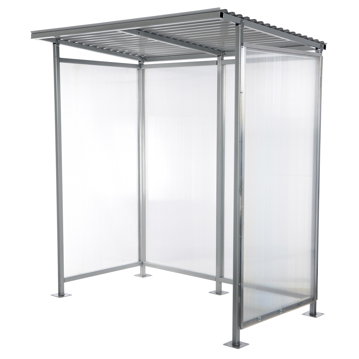 Vestil SSH-7939-80 Smoking Shelter Bus Stop
