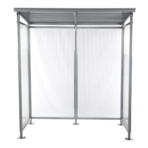 Vestil SSH-7939-80 Smoking Shelter Bus Stop