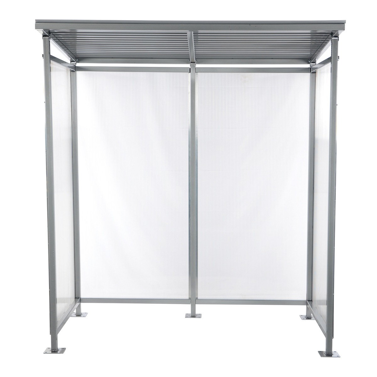 Vestil SSH-7939-80 Smoking Shelter Bus Stop