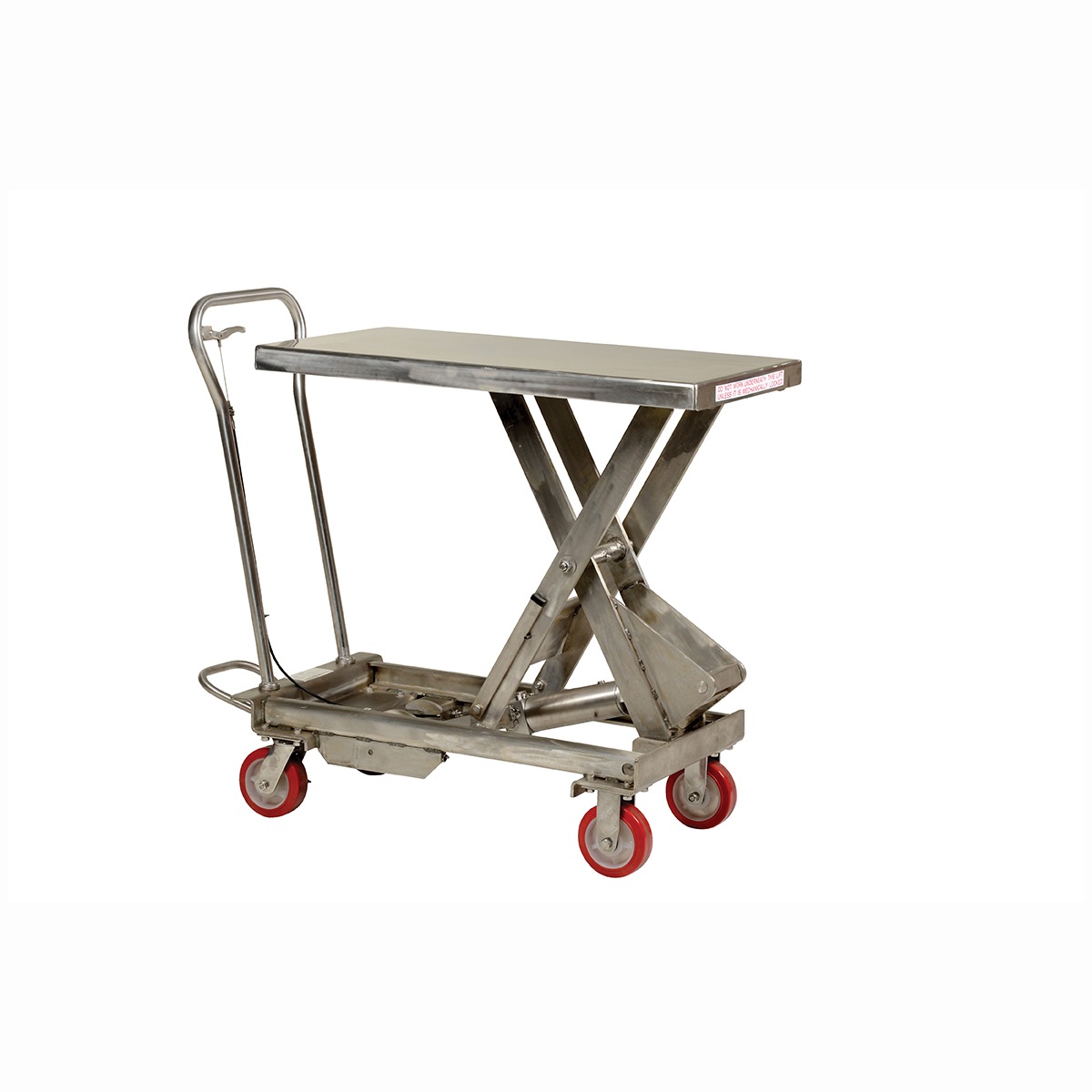 Vestil Stainless Steel Scissor Cart