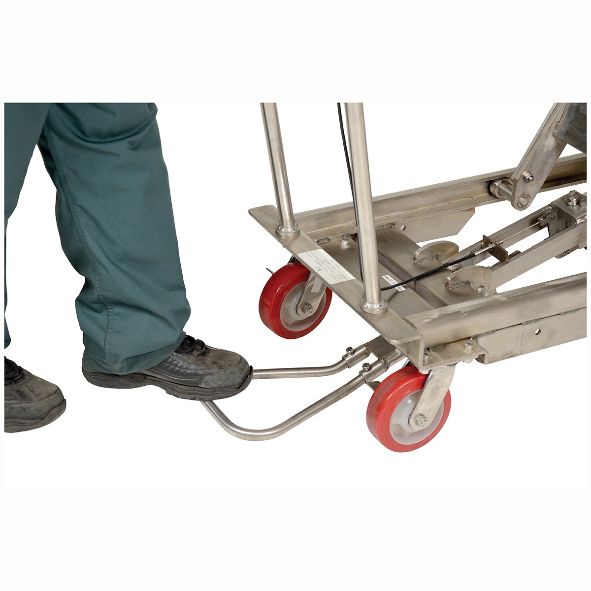 Vestil Stainless Steel Scissor Cart