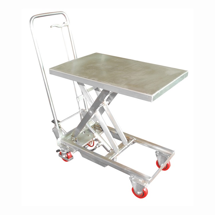 Vestil Stainless Steel Scissor Cart