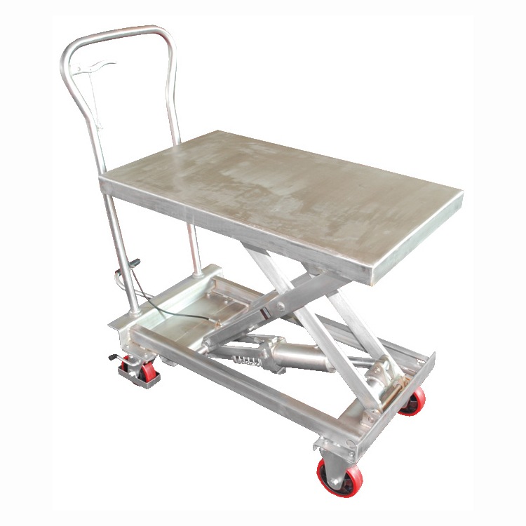 Vestil Stainless Steel Scissor Cart