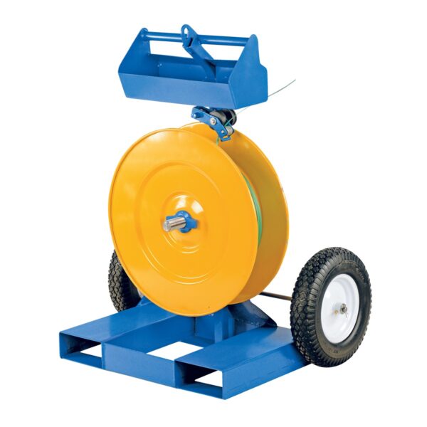 Vestil STRAP-FP Strapping Cart with Fork Pockets