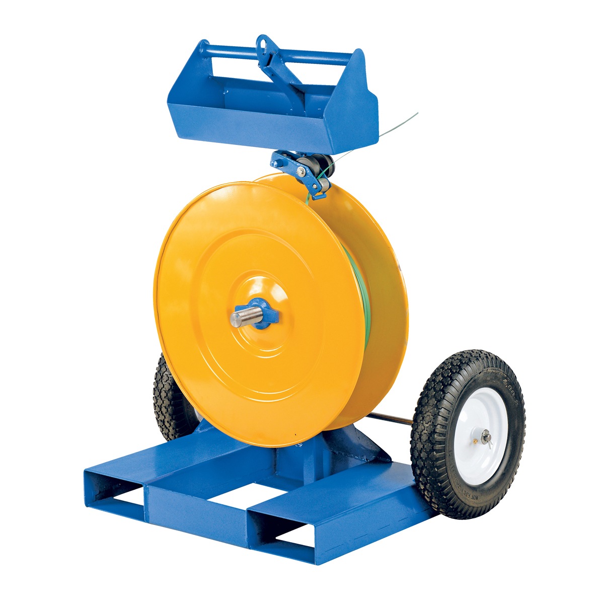 Vestil STRAP-FP Strapping Cart with Fork Pockets