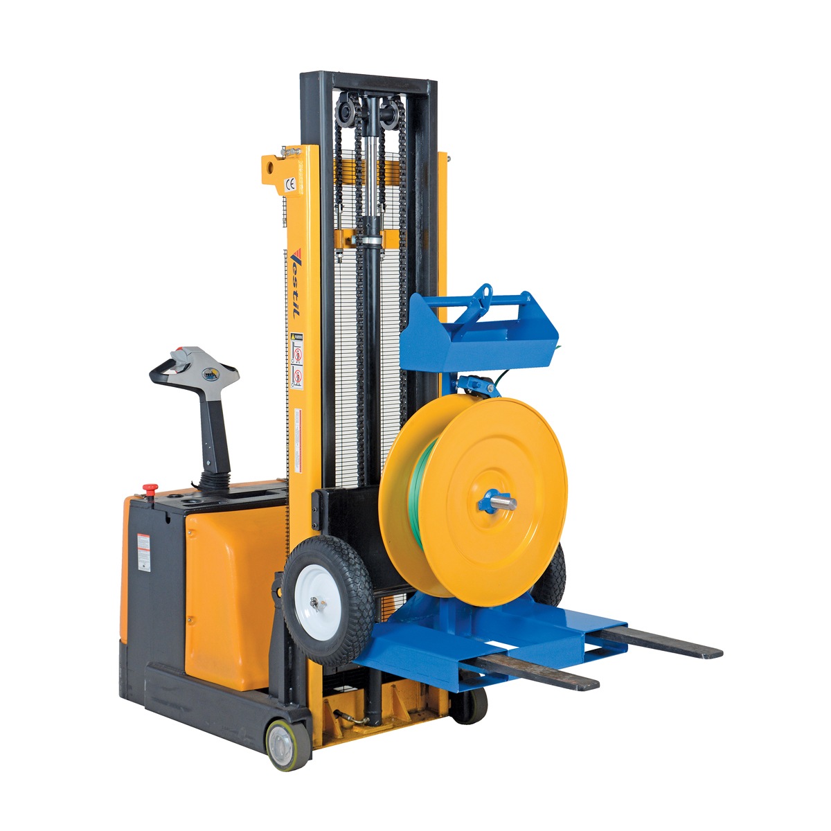Vestil STRAP-FP Strapping Cart with Fork Pockets