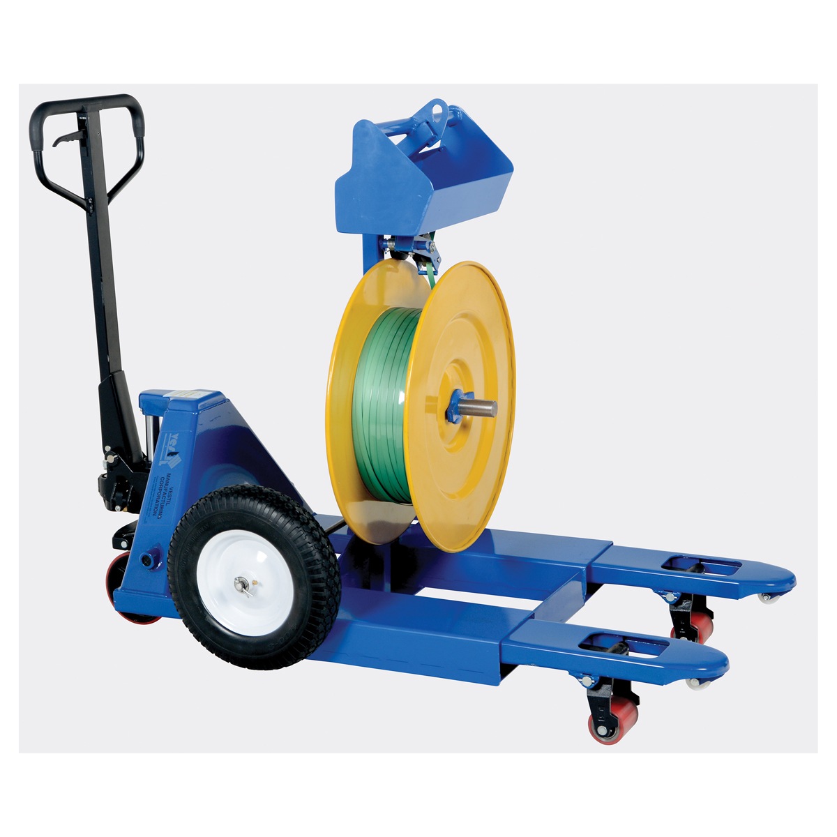 Vestil STRAP-FP Strapping Cart with Fork Pockets