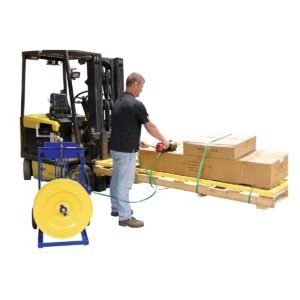 Vestil STRAP-VH Vertical/Horizontal Strapping Cart