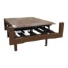 Vestil SU-800-SCB Actuated Dockleveler W/ Legs 107.25 X 88