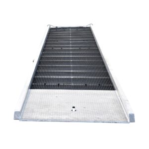 Vestil Aluminum Yard Ramp Steel Grating