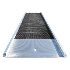 Vestil Aluminum Yard Ramp Steel Grating