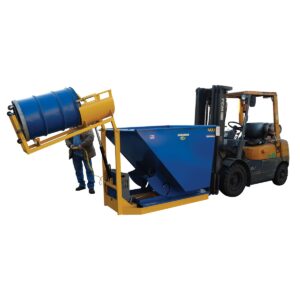 Vestil T-HOP Drum Dumper Battery Powered 400 LB Cap