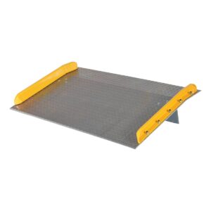 Vestil Aluminum Dock Board Steel Curb