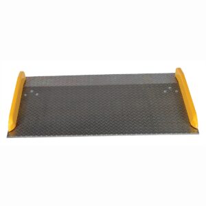 Vestil Aluminum Dock Board Steel Curb