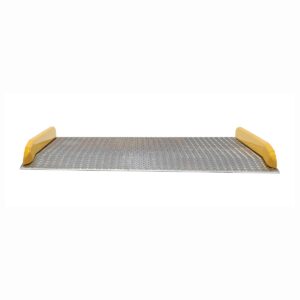Vestil Aluminum Dock Board Steel Curb