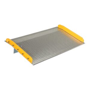 Vestil Aluminum Dock Board Steel Curb