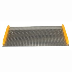 Vestil Aluminum Dock Board Steel Curb