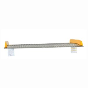 Vestil Aluminum Dock Board Steel Curb