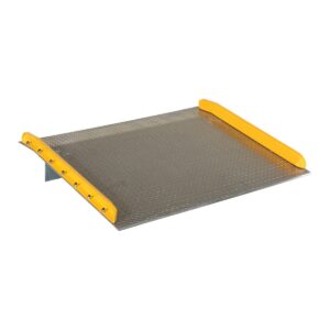 Vestil Aluminum Dock Board Steel Curb
