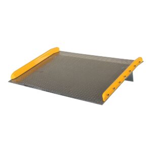 Vestil Aluminum Dock Board Steel Curb