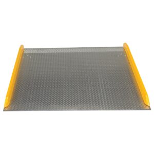 Vestil Aluminum Dock Board Steel Curb