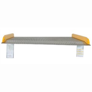 Vestil Aluminum Dock Board Steel Curb
