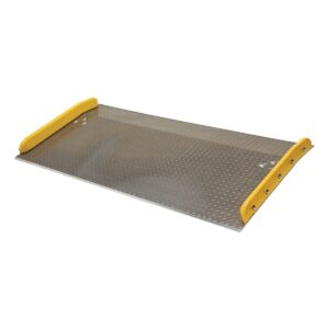 Vestil Aluminum Dock Board Steel Curb