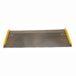 Vestil Aluminum Dock Board Steel Curb