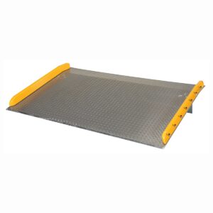 Vestil Aluminum Dock Board Steel Curb