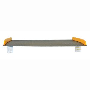Vestil Aluminum Dock Board Steel Curb