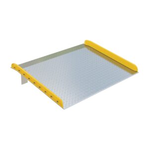 Vestil Aluminum Dock Board Steel Curb