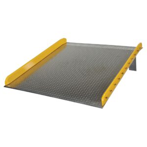 Vestil Aluminum Dock Board Steel Curb