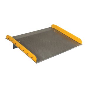 Vestil Aluminum Dock Board Steel Curb