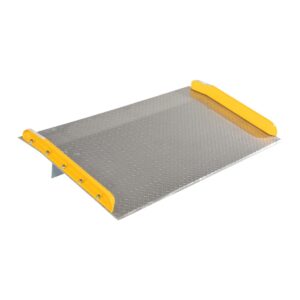 Vestil Aluminum Dock Board Steel Curb