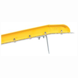 Vestil Aluminum Dock Board Steel Curb