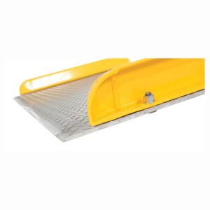 Vestil Aluminum Dock Board Steel Curb