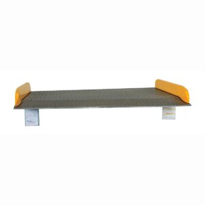Vestil Aluminum Dock Board Steel Curb