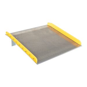 Vestil Aluminum Dock Board Steel Curb