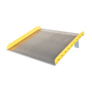 Vestil Aluminum Dock Board Steel Curb