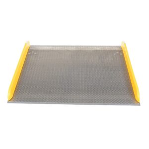 Vestil Aluminum Dock Board Steel Curb