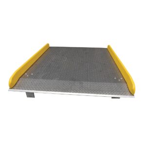 Vestil Aluminum Dock Board Steel Curb
