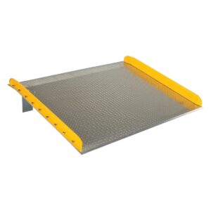 Vestil Aluminum Dock Board Steel Curb