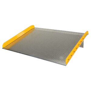 Vestil Aluminum Dock Board Steel Curb